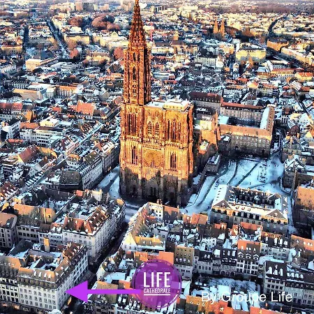 Life Cathedrale City-center Place Gutenberg 斯特拉斯堡