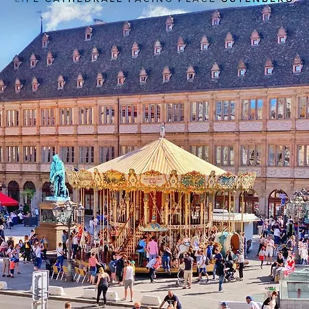 Life Cathedrale City-center Place Gutenberg * Strasbourg