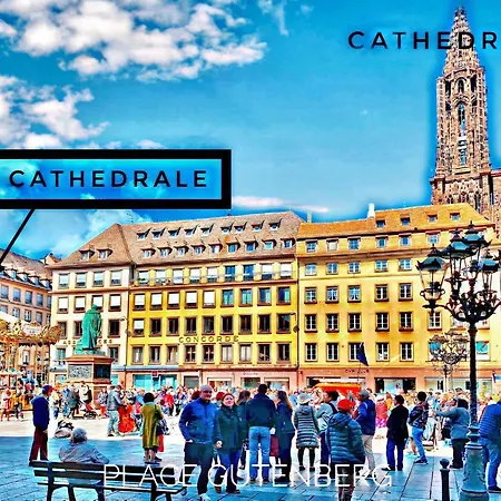 Life Cathedrale City-center Place Gutenberg アパート