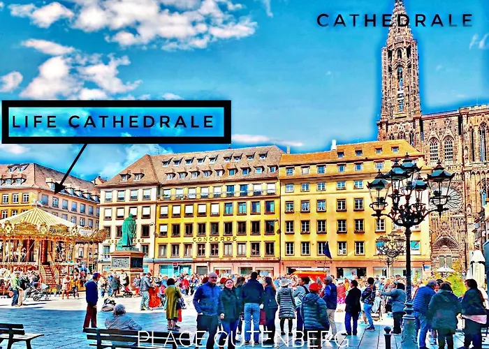 Life Cathedrale City-center Place Gutenberg Appartement